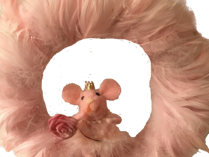 Höyhenkranssi "Hiiriprinsessa"