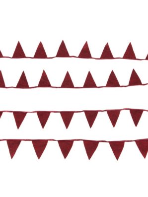 Viirinauha, tummanpunainen
