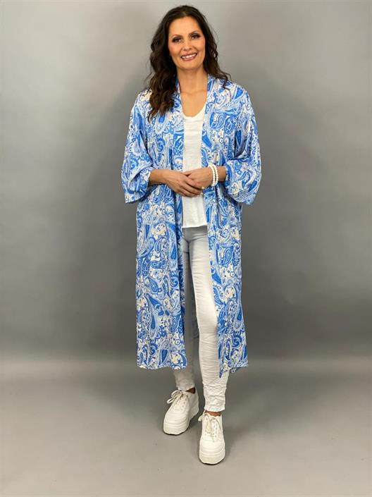 Kimono, GABBI, paisley-kuviolla, sininen - Mix by Heart