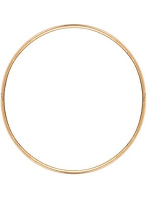 Metallikranssi kulta 45cm