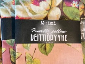 Keittiöpyyhe, roosa – Meimi design