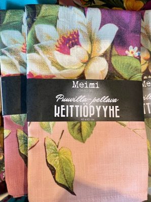 Keittiöpyyhe, roosa – Meimi design