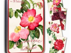 Kortit peltirasiassa, Vintage-ruusut, 20 kpl, Sköna Ting