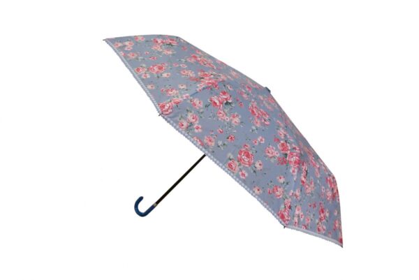 Sateenvarjo, sininen kukilla, taitettava - Isabelle Rose
