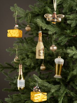 Juustohiiri, lasia, ripustettava – A Lot Decoration