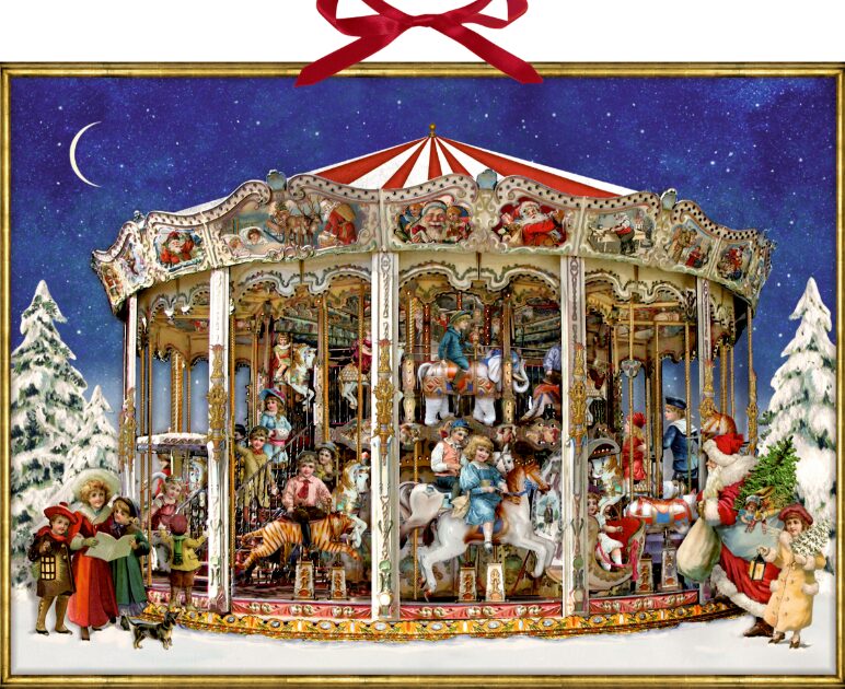 Joulukalenteri Nostalginen karuselli