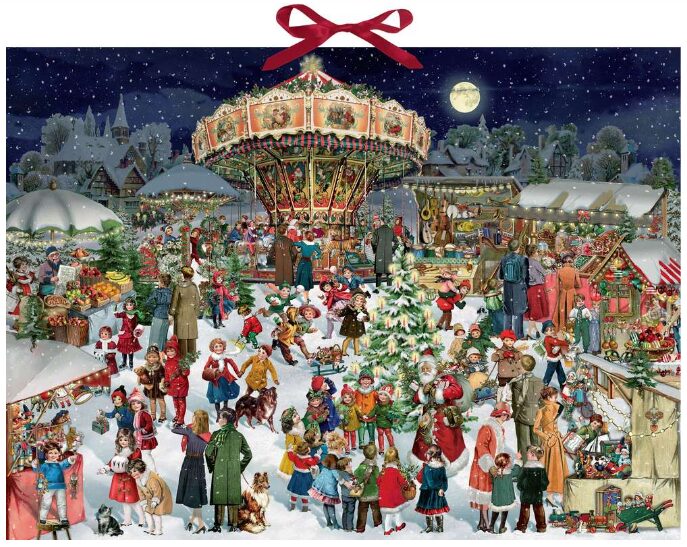 Joulukalenteri Nostalgic Christmas Market