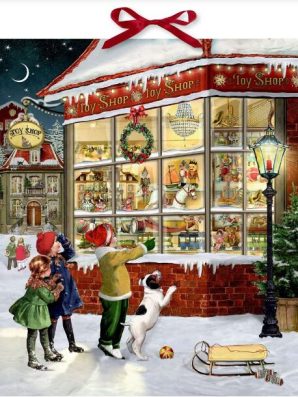 Joulukalenteri The Toy Shop - Coppenrath Verlag