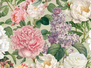 Lautasliinat, Pionit ja ruusut - Sköna Ting