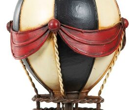 Kuumailmapallo, musta, pieni, A Lot Decoration