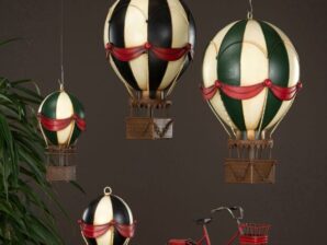 Kuumailmapallo, pieni, vihreä – A Lot Decoration