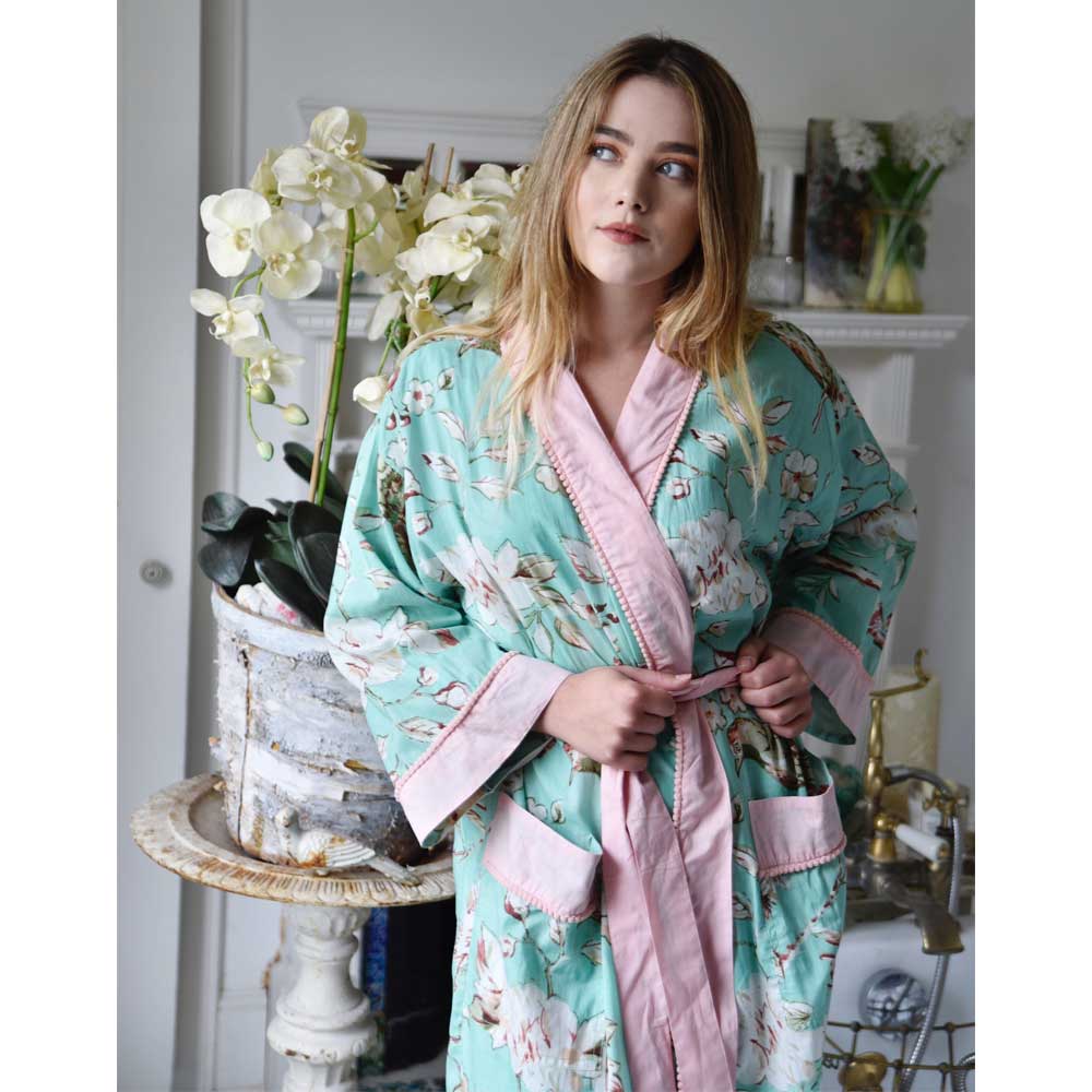 Aamutakki, mintunvihreä, yhdenkoon