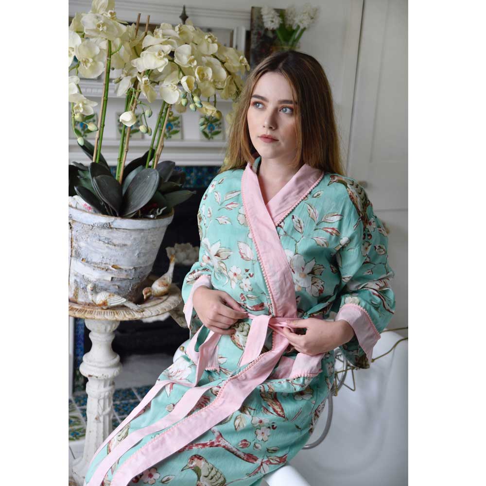 Aamutakki, mintunvihreä, yhdenkoon