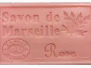 Marseille-saippua, 125 g, ruusu