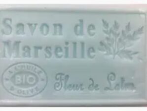 Marseille-saippua, 125 g, lotus