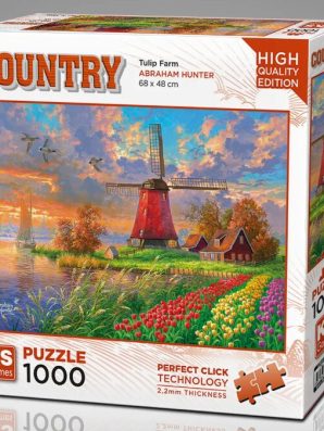 Palapeli Tulip Farm, 1000 palaa - KS Games