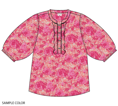 Pusero, Katlen 582, punainen, koko XL - Ze-Ze - Image 2