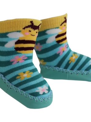 Mokkasiinit, kimalainen, 2-4 -vuotiaille – Powell Craft