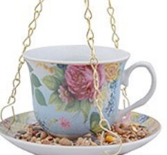 Lintujen teekuppiautomaatti, sininen