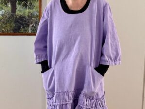 Tunika, lila, koko 42 - Kukkaiselämää