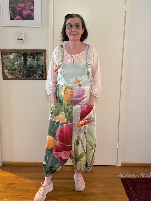 Haalari, Kesäkukat, yhdenkoon - Kukkaiselämää