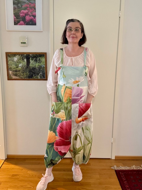 Haalari, Kesäkukat, yhdenkoon - Kukkaiselämää