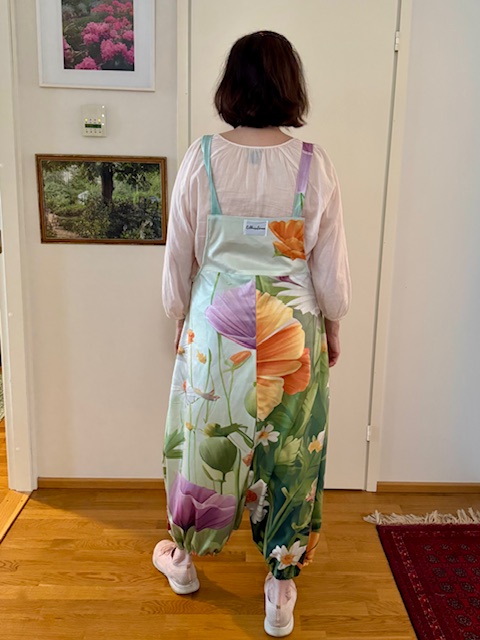 Haalari, Kesäkukat, yhdenkoon - Kukkaiselämää