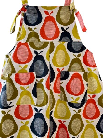 Haalari,Retro Päärynä, yhdenkoon - Kukkaiselämää