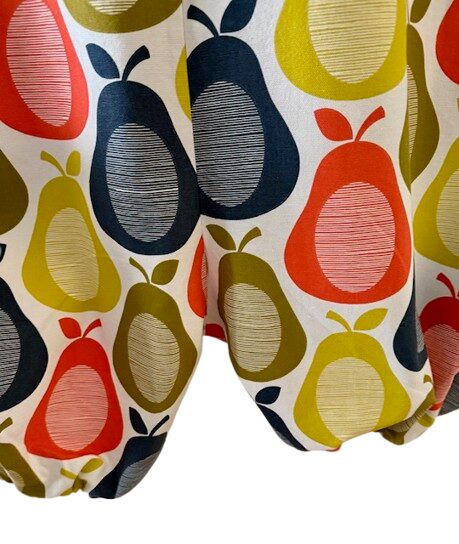 Haalari,Retro Päärynä, yhdenkoon - Kukkaiselämää - Image 2