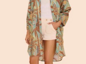 Palms palmukuosinen tunika / mekko – one size