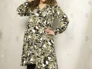 Mekko, Saki 1026, khaki, koko M (44/46) - Zhenzi