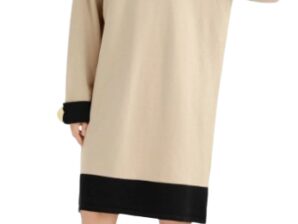 Tunikamekko, neule, beige, yhdenkoon