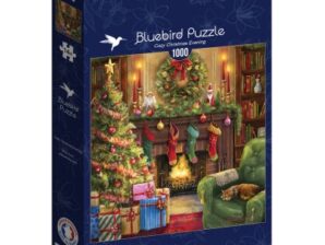 Palapeli Cozy Christmas Evening, 1000 palaa - Bluebird