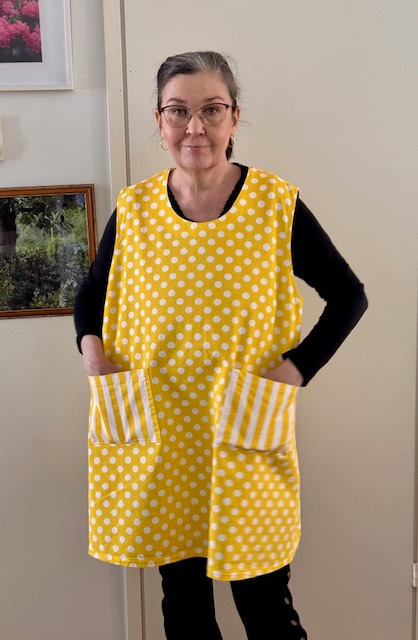 Liivihame, Pallot ja raidat, koko 42/44 - Kukkaiselämää