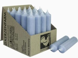 Kynttilä, sininen, 10 cm