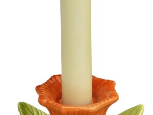 Kynttilänjalka, tumman oranssi kukka