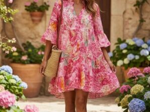 Mekko/tunika, Pinkki, yhdenkoon