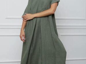 Naisten pellavamekko – pitkä ja rento kesämekko pellavaa