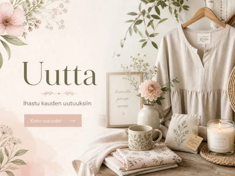 Uutta Kukkaiselämää-kaupassa