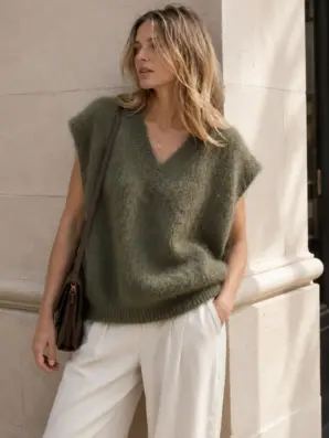 Mohairneuleliivi Amélie