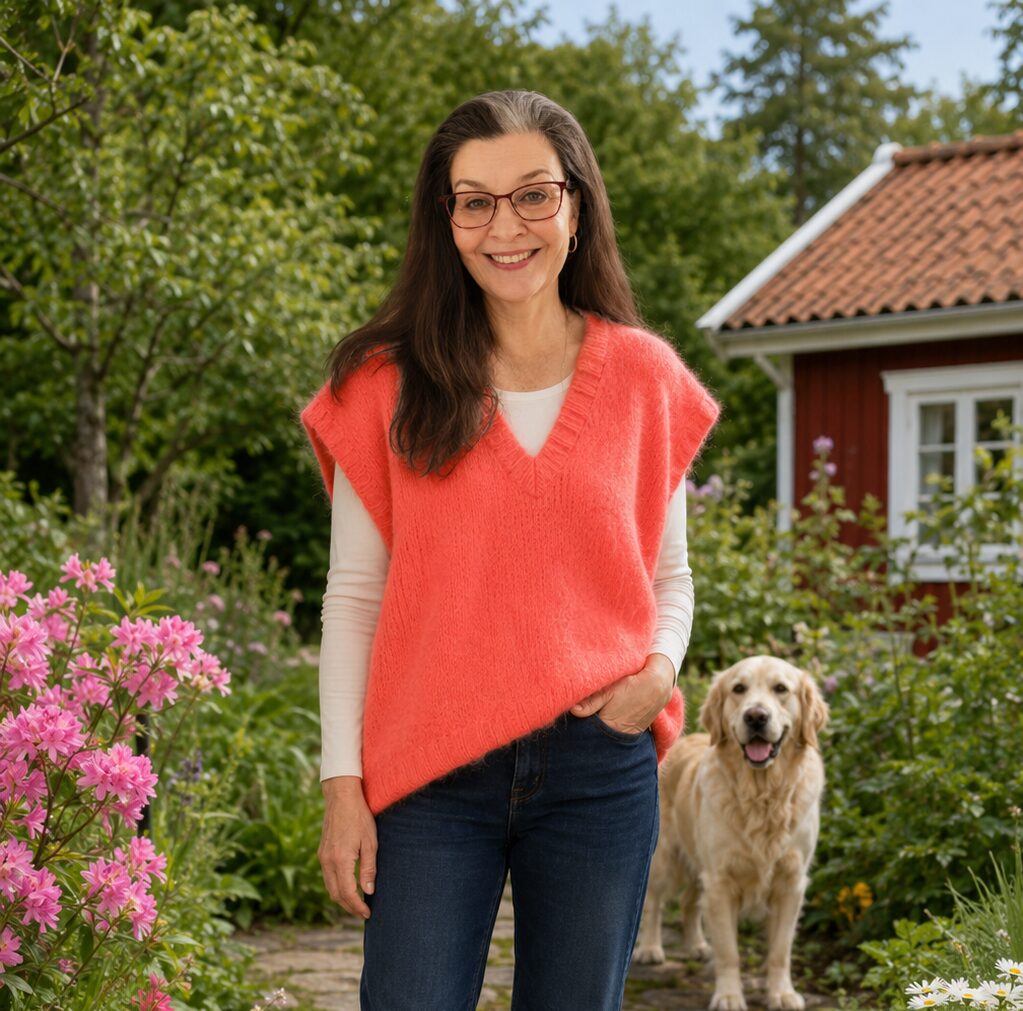 Mohairneuleliivi Amélie